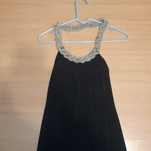 Long black maxi dress